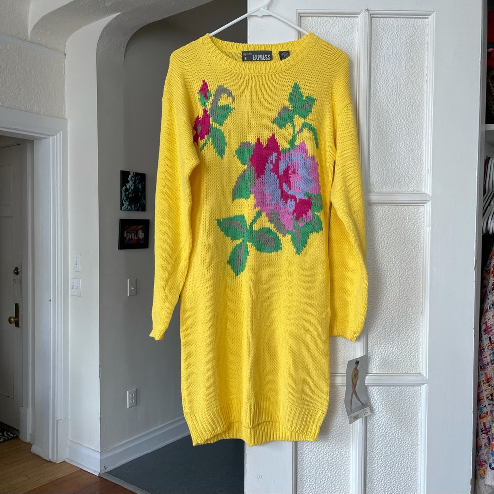 Vintage Gitano Express Sweater Dress NWT